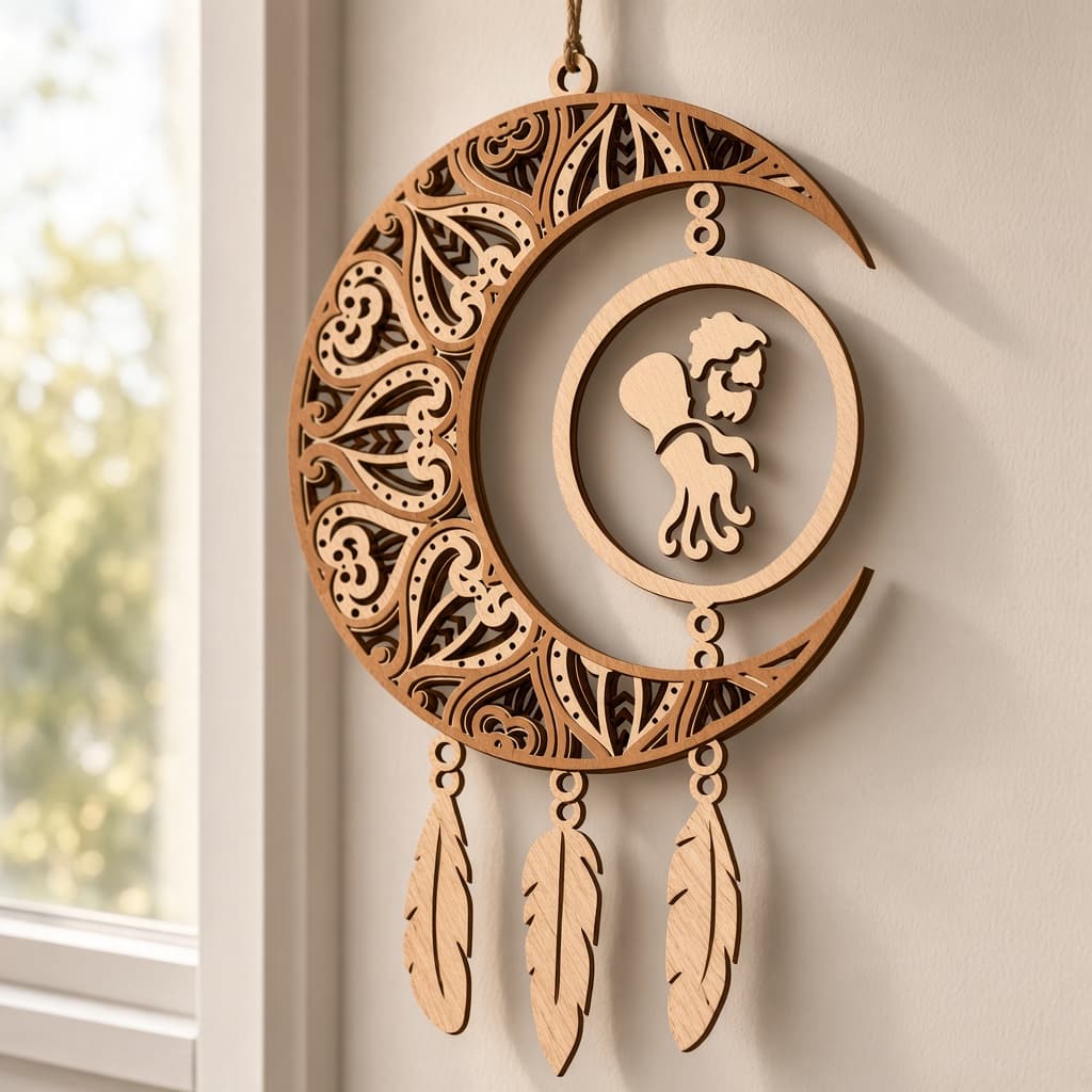 Dreamcatcher zodiacale — Acquario