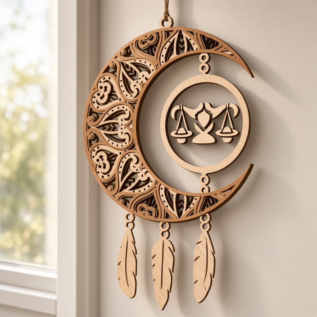 Dreamcatcher zodiacale — Bilancia