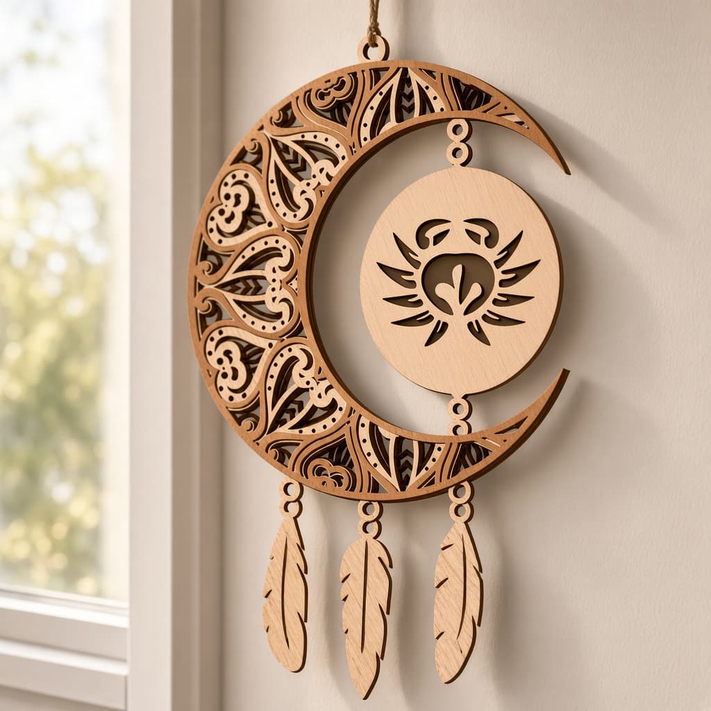 Dreamcatcher zodiacale — Cancro